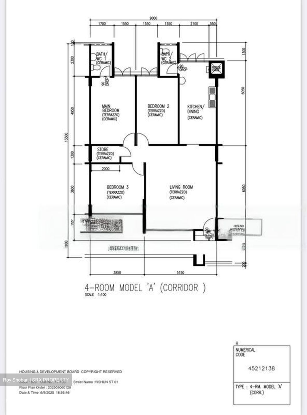 Blk 628 Yishun Street 61 (Yishun), HDB 4 Rooms #480650361